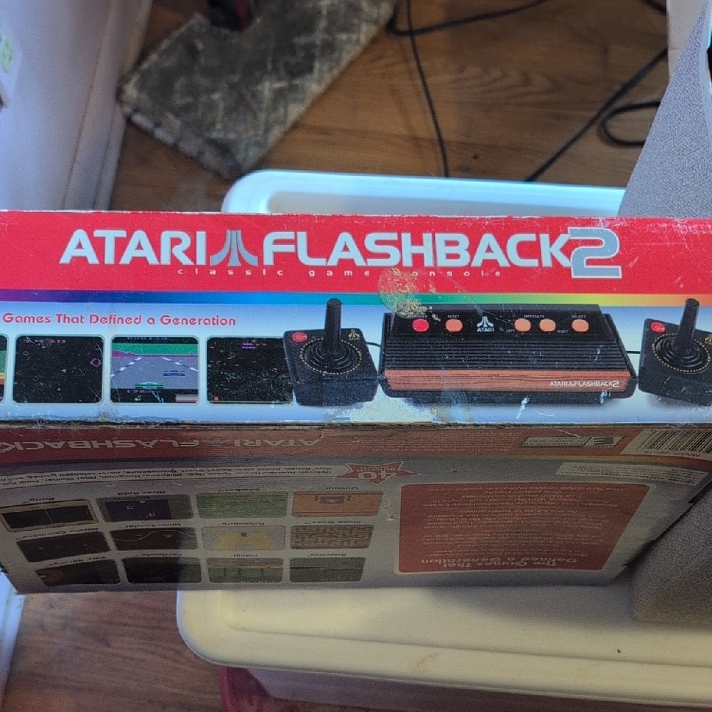 Atari Flashback 2 Retro Gaming Console - Black and Brown - Picture 4 of 6